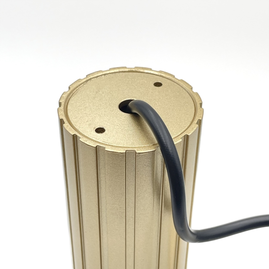 Brilagi - Lámpara colgante con cable CRISPINA 1xGU10/10W/230V dorada