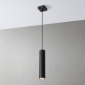 Brilagi - Lámpara colgante con cable CRISPINA 1xGU10/10W/230V negra