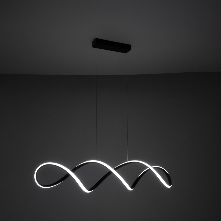 Brilagi - Lámpara colgante con cable DNA LED/41W/230V 4100K negra