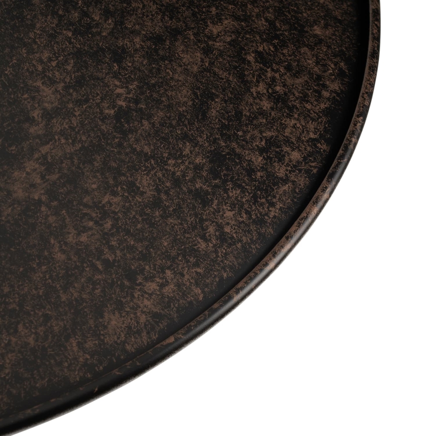BRILAGI - Lámpara colgante con cable FORGE 1xE27/60W/230V Ø 36 cm marrón