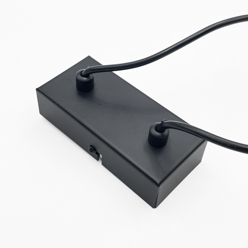 Brilagi - Lámpara colgante con cable MALONY 6xE14/20W/230V negra