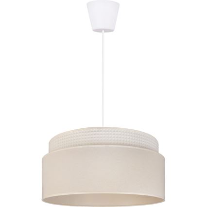 Brilagi - Lámpara colgante con cable PADOVA 1xE27/60W/230V, Ø 40 cm, crema