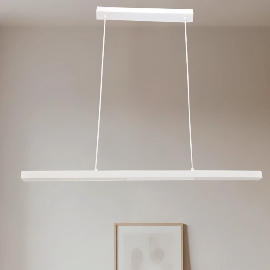 BRILAGI - Lámpara colgante con cable PAXIS LED/30W/230V 120 cm blanca