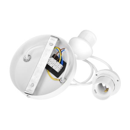 Brilagi - Lámpara colgante con cable RESNA 2xE27/60W/230V Ø 30 cm beige