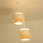 Brilagi - Lámpara colgante con cable RESNA 2xE27/60W/230V Ø 30 cm crema/beige
