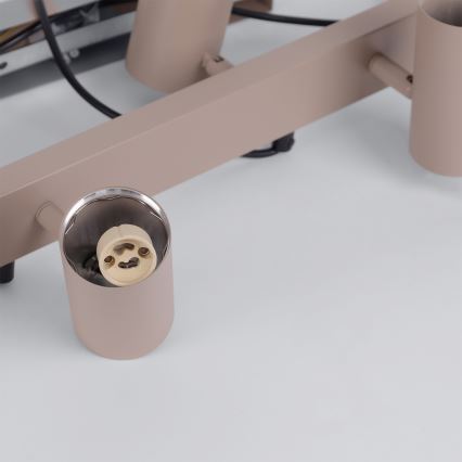 Brilagi - Lámpara colgante con cable SELE 6xGU10/30W/230V beige