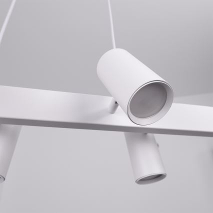 BRILAGI - Lámpara colgante con cable SELE 6xGU10/30W/230V blanca