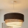 Brilagi - Lámpara colgante con cable TRIO 3xE27/60W/230V Ø 60 cm marrón/beige/blanco
