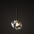 Brilagi - Lámpara colgante con cable VULCANO 1xG9/8W/230V bronce/beige ahumado