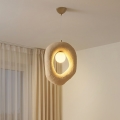 Brilagi - Lámpara colgante con cable WABI SABI 1xE27/40W/230V color crema