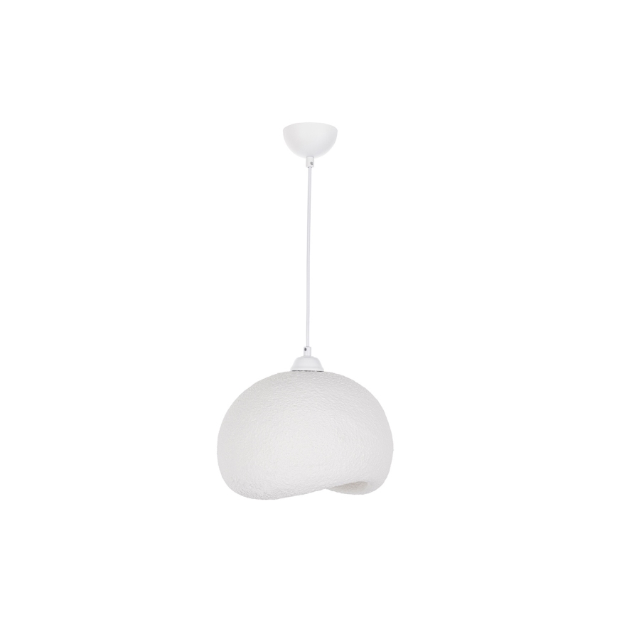 Brilagi - Lámpara colgante con cable WABI SABI 1xE27/40W/230V diámetro 34 cm blanca