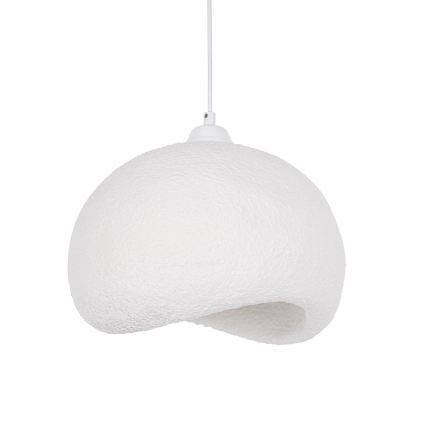 Brilagi - Lámpara colgante con cable WABI SABI 1xE27/40W/230V diámetro 34 cm blanca