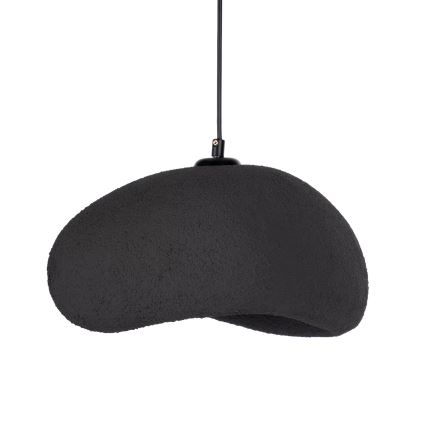 Brilagi - Lámpara colgante con cable WABI SABI 1xE27/40W/230V, diámetro 35 cm, negra