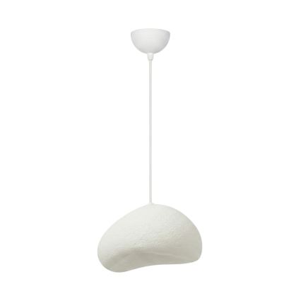 Brilagi - Lámpara colgante con cable WABI SABI 1xE27/40W/230V Ø 32 cm blanca