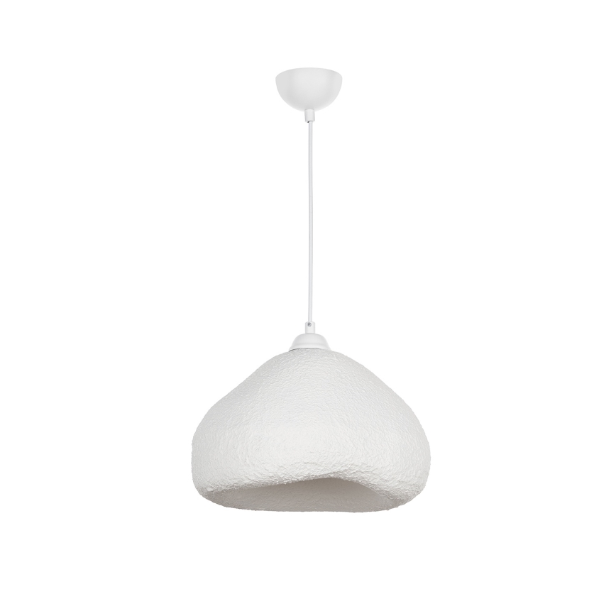 Brilagi - Lámpara colgante con cable WABI SABI 1xE27/40W/230V Ø 32 cm blanca