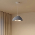 Brilagi - Lámpara colgante con cable WABI SABI 1xE27/40W/230V Ø 33 cm gris