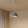 Brilagi - Lámpara colgante con cable WABI SABI 1xE27/40W/230V Ø 33 cm gris