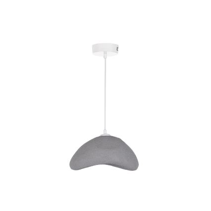 Brilagi - Lámpara colgante con cable WABI SABI 1xE27/40W/230V Ø 33 cm gris