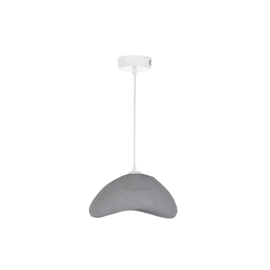 Brilagi - Lámpara colgante con cable WABI SABI 1xE27/40W/230V Ø 33 cm gris