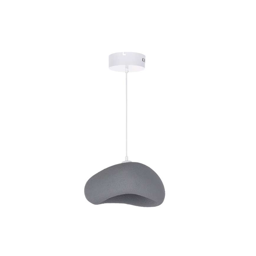 Brilagi - Lámpara colgante con cable WABI SABI 1xE27/40W/230V Ø 35 cm gris