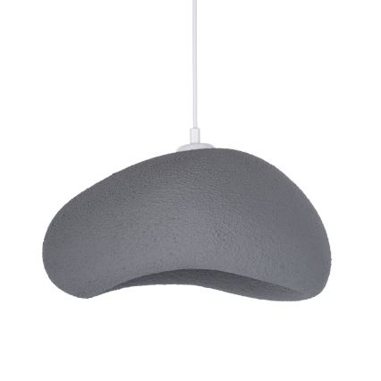 Brilagi - Lámpara colgante con cable WABI SABI 1xE27/40W/230V Ø 35 cm gris
