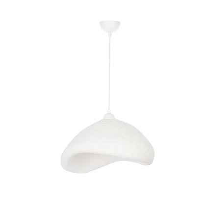 Brilagi - Lámpara colgante con cable WABI SABI 1xE27/40W/230V Ø 42 cm blanca