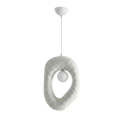 Brilagi - Lámpara colgante con cable WABI SABI 1xG9/8W/230V blanca