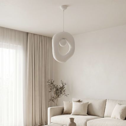 Brilagi - Lámpara colgante con cable WABI SABI 1xG9/8W/230V blanca