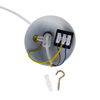 Brilagi - Lámpara colgante con cable WABI SABI 1xG9/8W/230V blanca