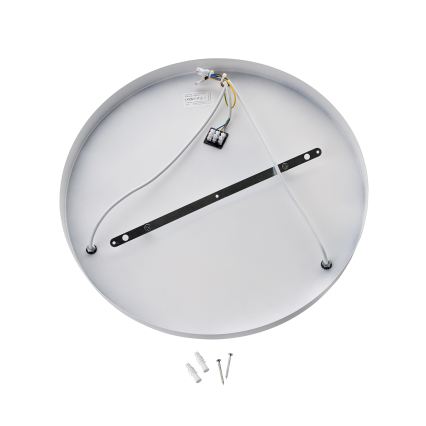 Brilagi - Lámpara colgante con cable WABI SABI 3xE27/40W/230V diámetro 60 cm blanca