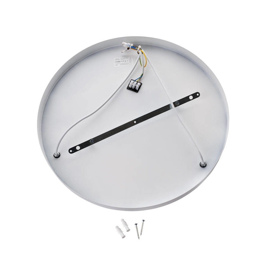 Brilagi - Lámpara colgante con cable WABI SABI 3xE27/40W/230V diámetro 60 cm blanca
