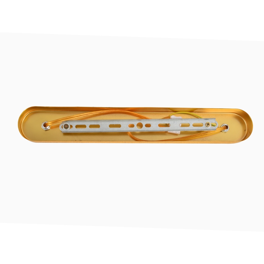 Brilagi - Lámpara colgante con cadena ECLIPSE 10xE14/10W/230V 78x28 cm dorada