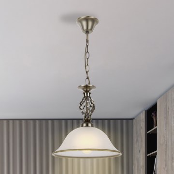 Brilagi - Lámpara colgante con cadena NOSTALGIA 1xE27/60W/230V