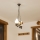 Brilagi - Lámpara colgante con cadena RUSTIC 2xE14/40W/230V haya