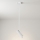 Brilagi - Lámpara colgante con varilla SELE 1xGU10/30W/230V blanca