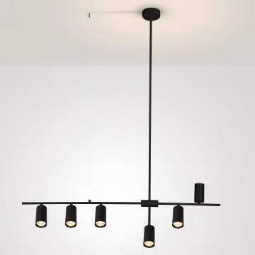 Brilagi - Lámpara colgante CRANE 6xGU10/30W/230V negra