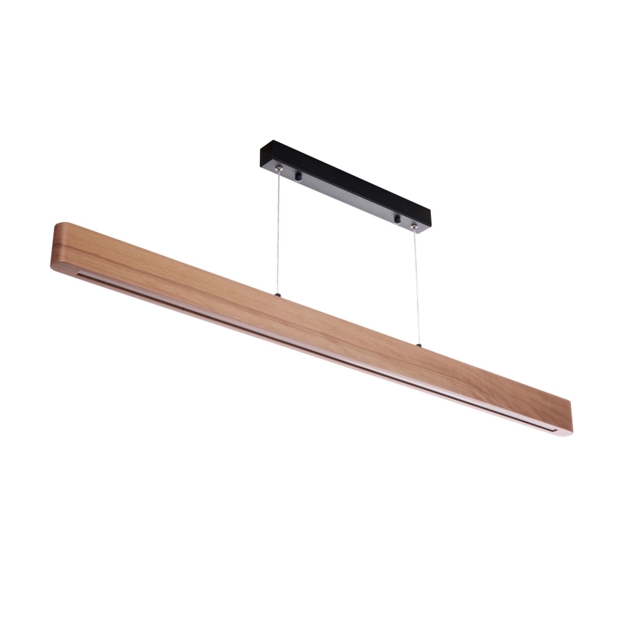 BRILAGI - Lámpara colgante de cable GARDALINE LED/90W/230V roble