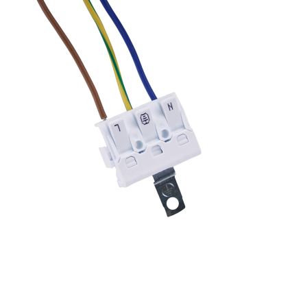 BRILAGI - Lámpara colgante de cable GARDALINE LED/90W/230V roble