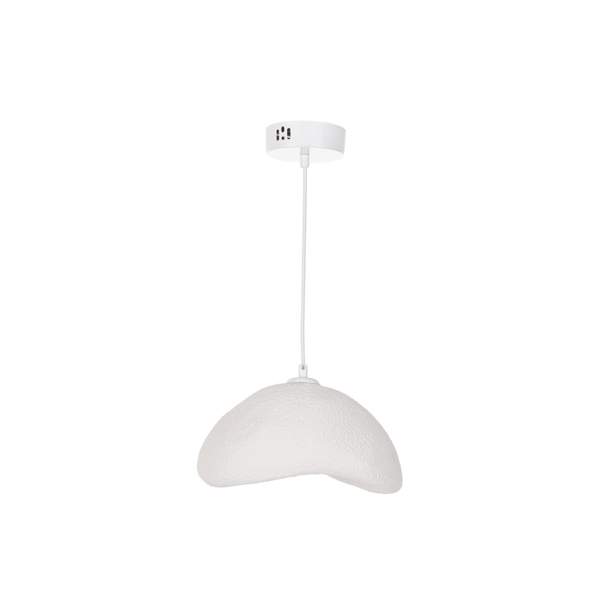 Brilagi - Lámpara colgante de cable WABI SABI 1xE27/40W/230V Ø 33 cm blanca