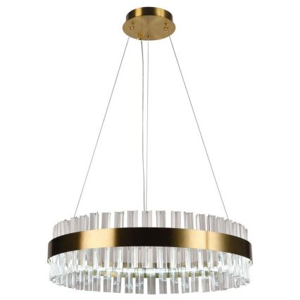 Brilagi - Lámpara colgante de cristal LED regulable HALO LED/40W/230V 3000-6500K Ø 60 cm + mando a distancia