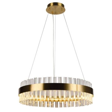 Brilagi - Lámpara colgante de cristal LED regulable HALO LED/40W/230V 3000-6500K Ø 60 cm + mando a distancia