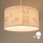 Brilagi - Lámpara colgante infantil LED BOBO 1xE27/60W/230V diámetro 35 cm blanco/motivos de animales