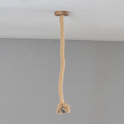 Brilagi - Lámpara colgante KOS 1xE27/60W/230V haya