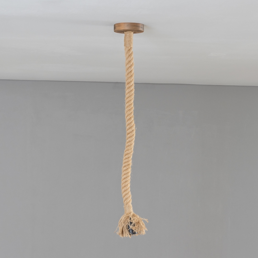 Brilagi - Lámpara colgante KOS 1xE27/60W/230V haya