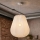 Brilagi - Lámpara colgante LED ARVEN con cable 1xE27/8W/230V Ø 37 cm blanca