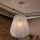 Brilagi - Lámpara colgante LED ARVEN con cable 1xE27/8W/230V Ø 37 cm gris