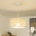 Brilagi - Lámpara colgante LED CERIA BOHO con cable 1xE27/40W/230V Ø 25 cm bambú
