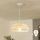Brilagi - Lámpara colgante LED CERIA BOHO con cable, 1xE27/40W/230V, Ø 40 cm, ratán
