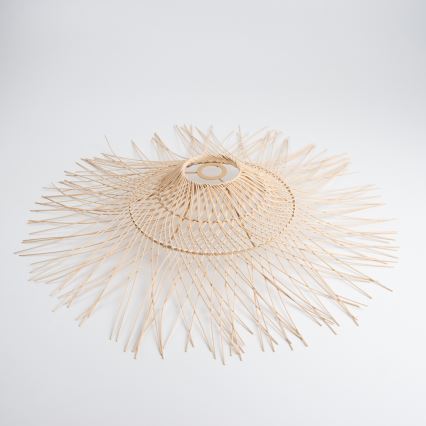 Brilagi - Lámpara colgante LED CERIA BOHO con cable 1xE27/40W/230V Ø 70 cm bambú