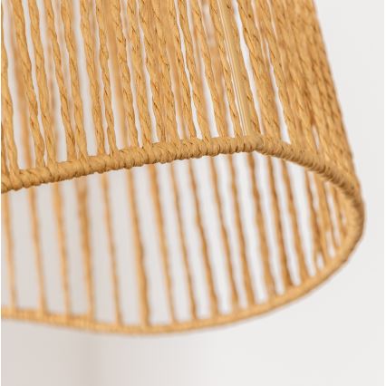 BRILAGI - Lámpara colgante LED CERIA BOHO con cable 1xE27/40W/230V Ø 70 cm marrón